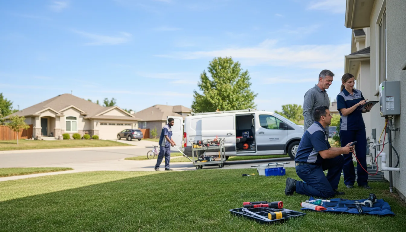 Tankless water heater service in Pine Island, MN